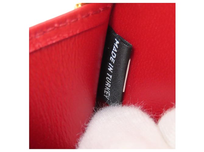 Pochette Accessorio Matelassé Miu Miu Rosso - vista 8