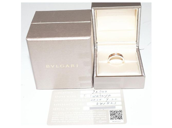 Bulgari Bvlgari B.zero1 Au750 Diamantring Größe 52 Pink - Ansicht 3