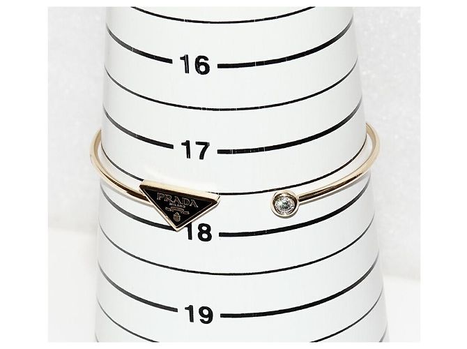 Pulseira de diamante Prada Eternal Gold Au750 Tamanho 17 Dourado - vista 2