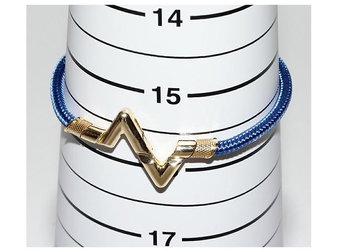 Bracciale Louis Vuitton Play Volt Sottosopra GM Au750 Taglia 16 Blu - vista 2