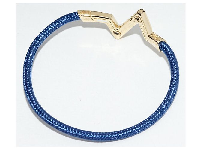 Bracciale Louis Vuitton Play Volt Sottosopra GM Au750 Taglia 16 Blu - vista 3