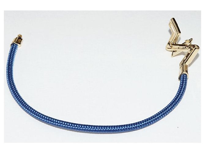 Bracciale Louis Vuitton Play Volt Sottosopra GM Au750 Taglia 16 Blu - vista 4