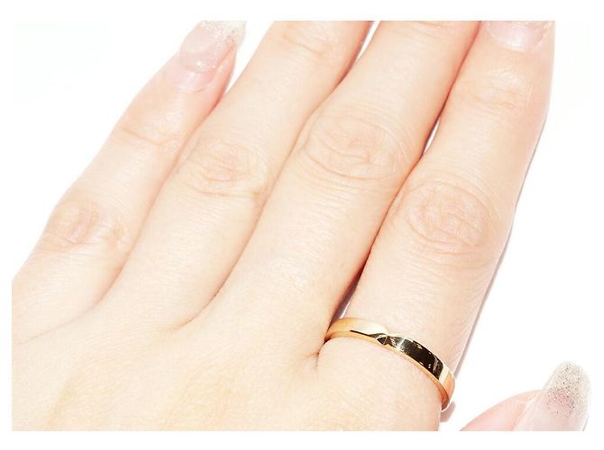 Autre Marque Anello AHKAH Facetta Trasparente Au750 D'oro - vista 5