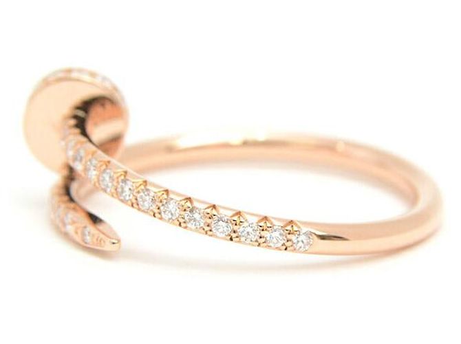 Cartier Juste un Clou 750PG Diamantring Größe 56 Pink - Ansicht 2