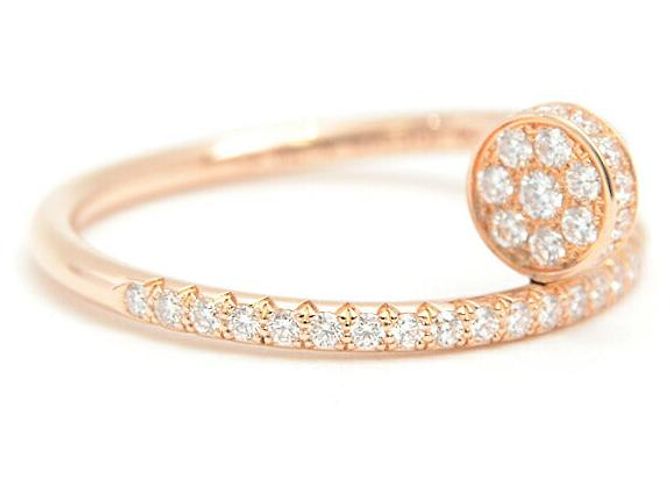 Cartier Juste un Clou 750PG Diamantring Größe 56 Pink - Ansicht 3