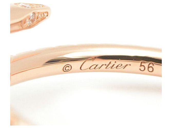 Cartier Juste un Clou 750PG Diamantring Größe 56 Pink - Ansicht 5