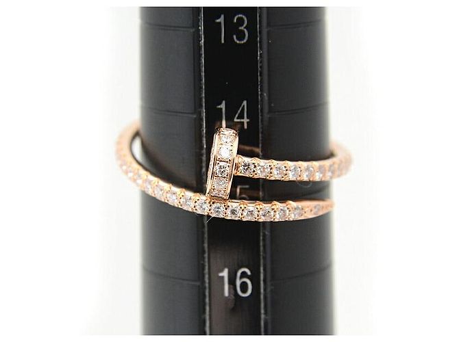 Cartier Juste un Clou 750PG Diamantring Größe 56 Pink - Ansicht 6