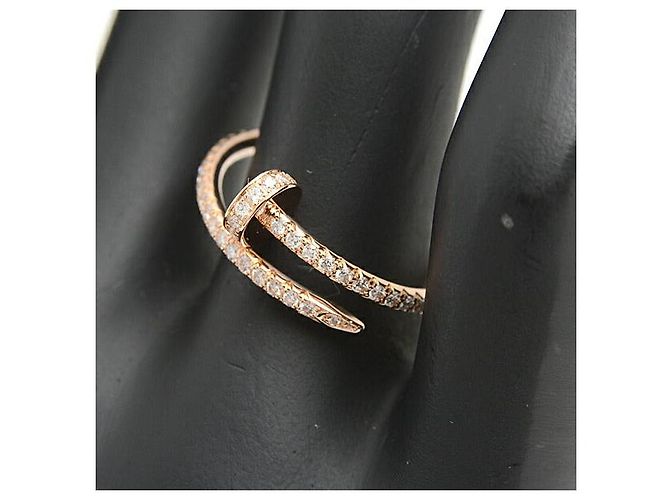 Cartier Juste un Clou 750PG Diamantring Größe 56 Pink - Ansicht 7