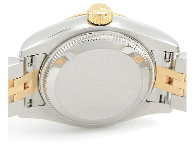 Reloj automático Rolex Datejust con esfera dorada 179143G Dorado - vista 5