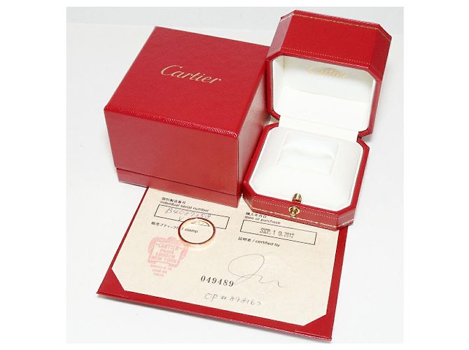 C de Cartier Au750 Ring Größe 17 Pink - Ansicht 3