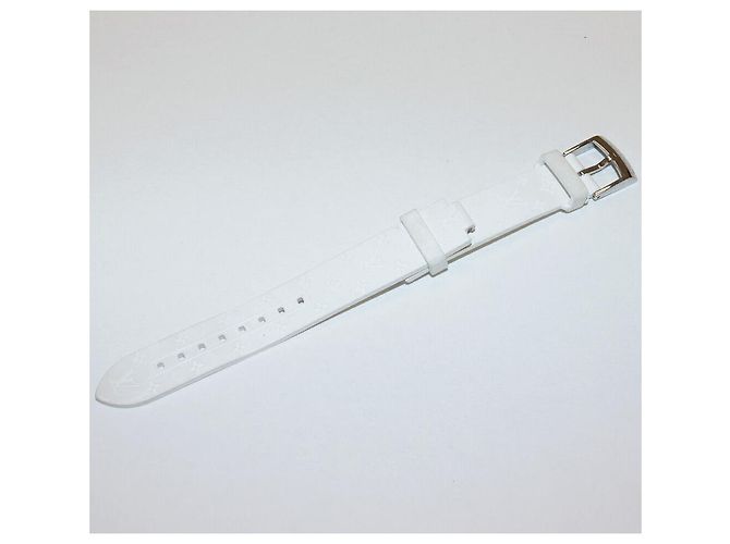 Louis Vuitton Tambour Slim Uhr aus Edelstahl Silber - Ansicht 6