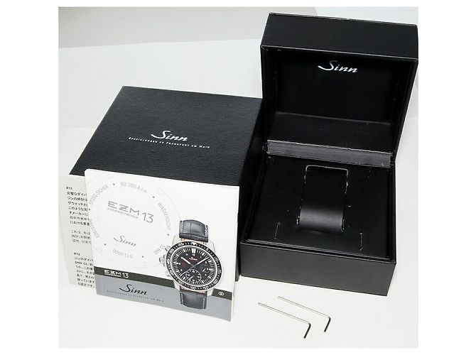 Autre Marque Orologio automatico Sinn EZM13.1 quadrante nero 603 - vista 3