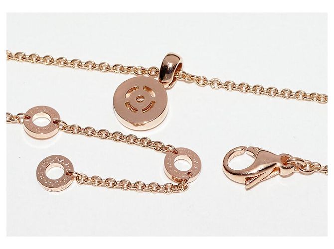 Bulgari Collana Pendente Bvlgari Bvlgari in Oro Rosa 18K D'oro - vista 4