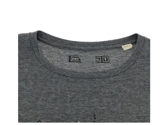 Autre Marque Camiseta de algodón DIESEL Castaño Negro - vista 5