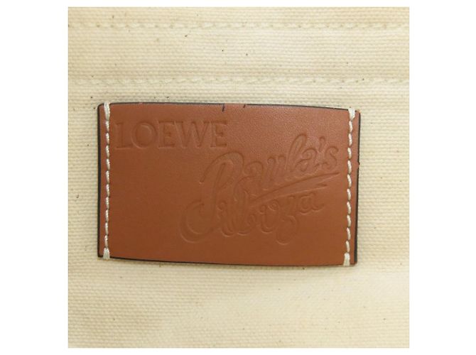 Loewe Paula's Ibiza Cabas Tasche Weiß - Ansicht 6