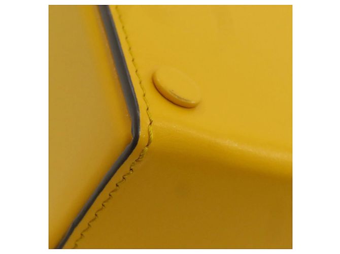 Borsa a Spalla Gucci Horsebit 1955 Giallo - vista 16