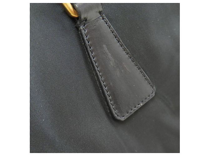 Borsa Tote in Nylon Prada Nero - vista 15