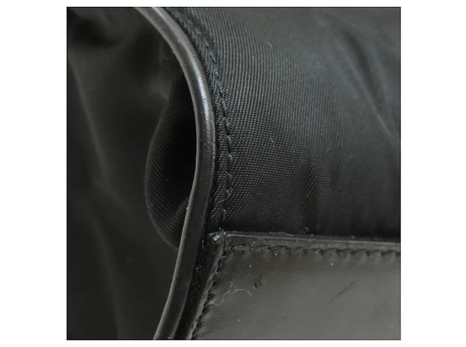 Borsa Tote in Nylon Prada Nero - vista 25