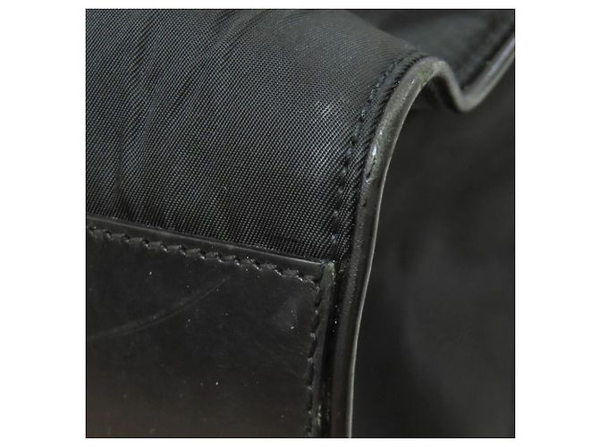 Borsa Tote in Nylon Prada Nero - vista 26