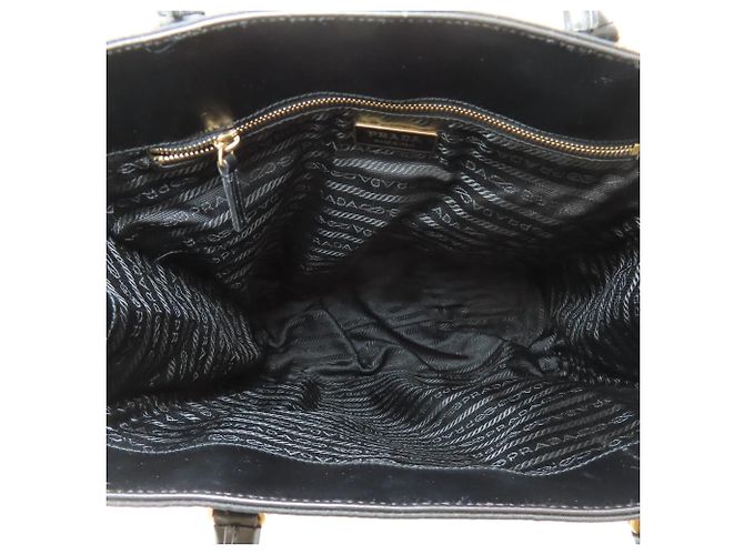 Borsa Tote in Nylon Prada Nero - vista 5