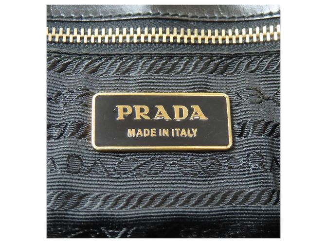 Borsa Tote in Nylon Prada Nero - vista 6