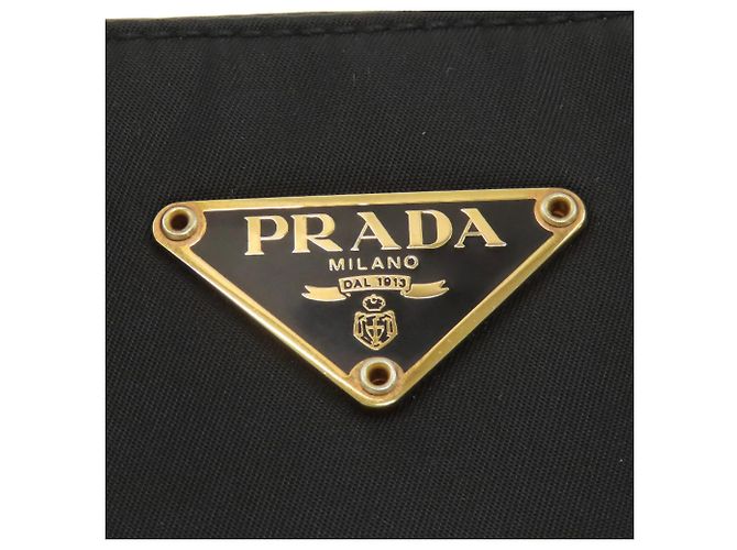 Borsa Tote in Nylon Prada Nero - vista 8