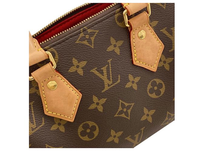 Borsa Louis Vuitton Monogram Speedy Bandoulière 20 Monogramma - vista 10