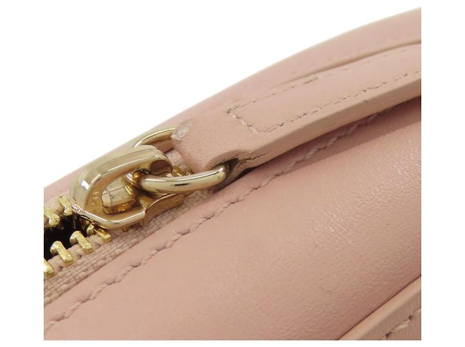 Bolso de Hombro de Cuero Versace Rosa - vista 14