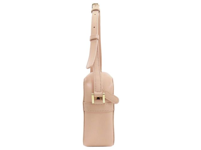 Bolso de Hombro de Cuero Versace Rosa - vista 3