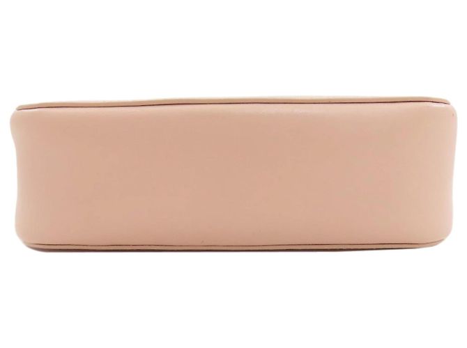 Bolso de Hombro de Cuero Versace Rosa - vista 4