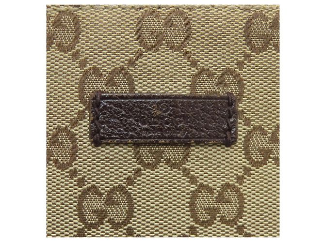 Gucci GG Canvas Schultertasche Braun - Ansicht 10