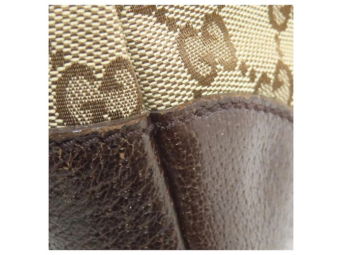 Gucci GG Canvas Schultertasche Braun - Ansicht 11