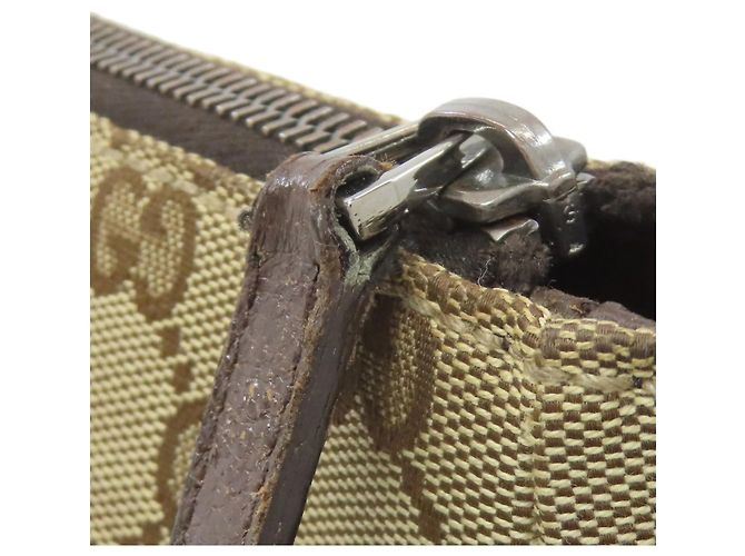 Gucci GG Canvas Schultertasche Braun - Ansicht 13