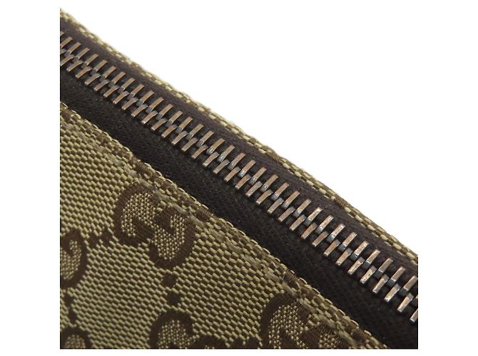 Gucci GG Canvas Schultertasche Braun - Ansicht 14