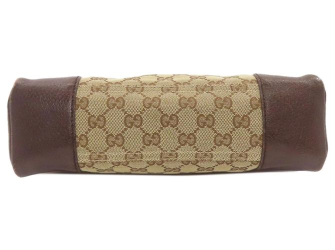 Gucci GG Canvas Schultertasche Braun - Ansicht 4