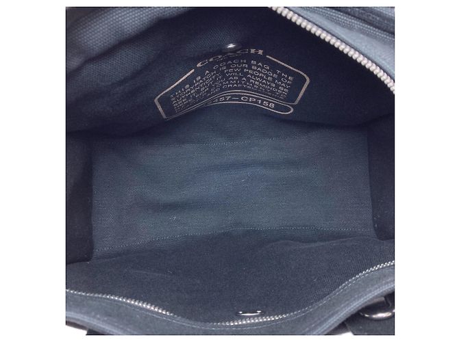 Borsa a mano Coach CP158 Cargo 2 vie Nero - vista 5
