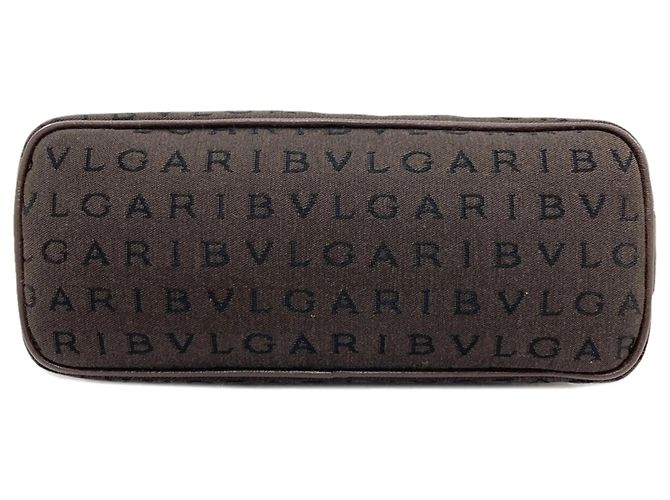 Bulgari Borsa a Spalla Bvlgari Logomania Marrone - vista 4