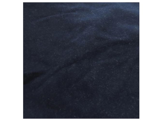 Stola in cashmere Gucci Marrone Blu navy - vista 7