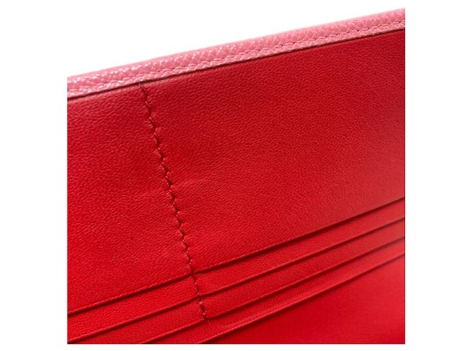 Bulgari Cartera larga de cuero rosa Bvlgari - vista 11