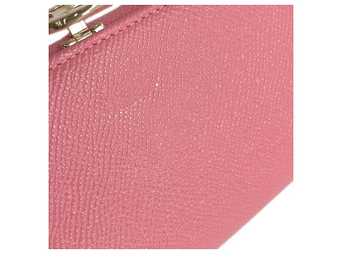Bulgari Cartera larga de cuero rosa Bvlgari - vista 13