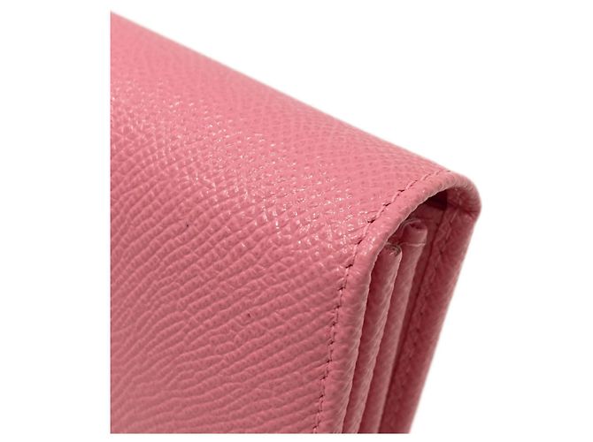 Bulgari Cartera larga de cuero rosa Bvlgari - vista 16