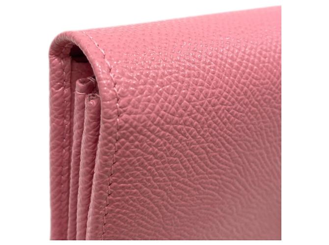Bulgari Cartera larga de cuero rosa Bvlgari - vista 17