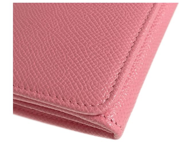Bulgari Cartera larga de cuero rosa Bvlgari - vista 19