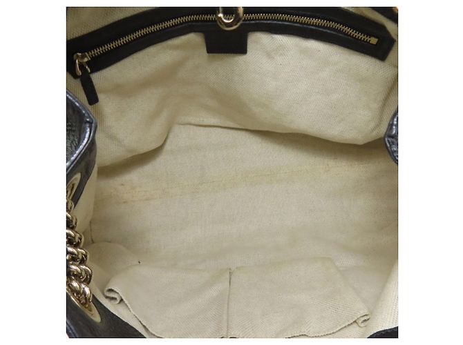 Bolso Gucci 308982 Soho Interlocking G Negro - vista 5