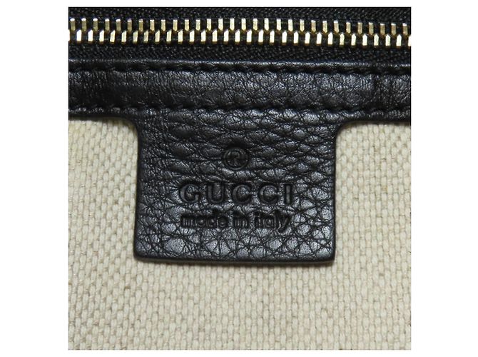 Bolso Gucci 308982 Soho Interlocking G Negro - vista 6