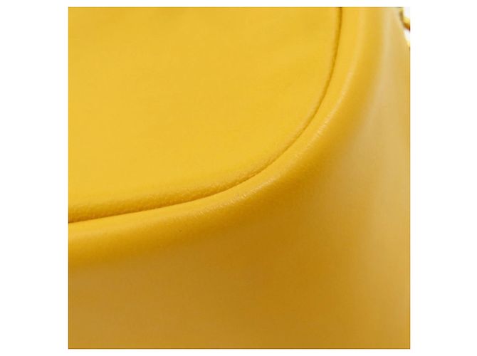 Borsa a spalla mini Perry High Frequency di Tory Burch Giallo - vista 16