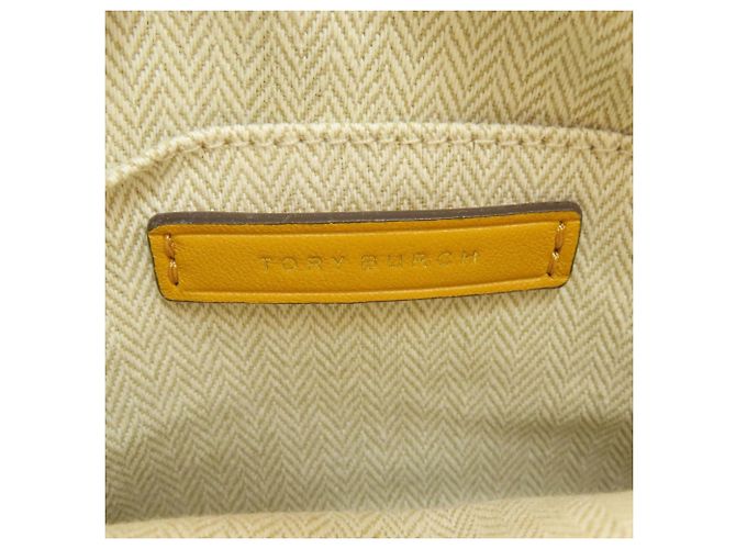 Borsa a spalla mini Perry High Frequency di Tory Burch Giallo - vista 7