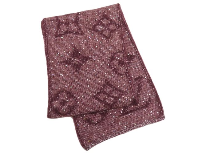 Monogramm Pailletten Schal von Louis Vuitton Bordeaux - Ansicht 2