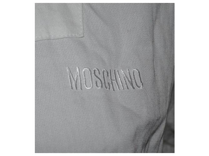 Top Moschino de algodón blanco - vista 2