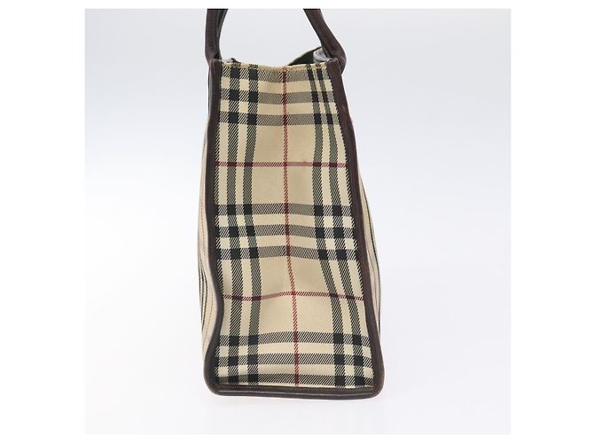 Nylon Nova Check di Burberry Beige - vista 3